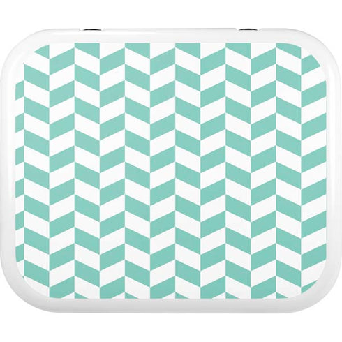 Blue White Chevron YETI Roadie 24 Hard Cooler Skin