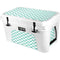 Blue White Chevron YETI Tundra 45 Hard Cooler Skin