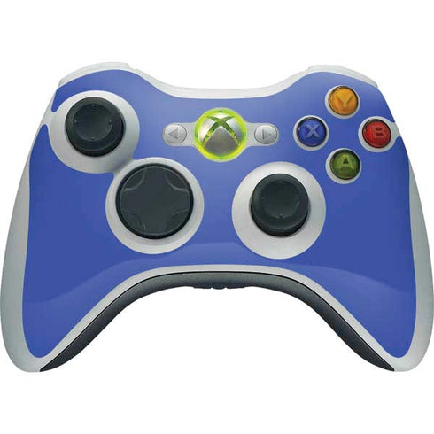 Blue Solid Xbox 360 Wireless Controller Skin