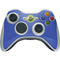Blue Solid Xbox 360 Wireless Controller Skin