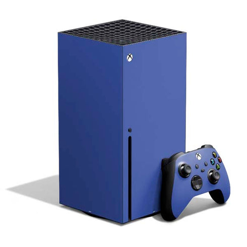 Blue Solid Xbox Series X Bundle Skin