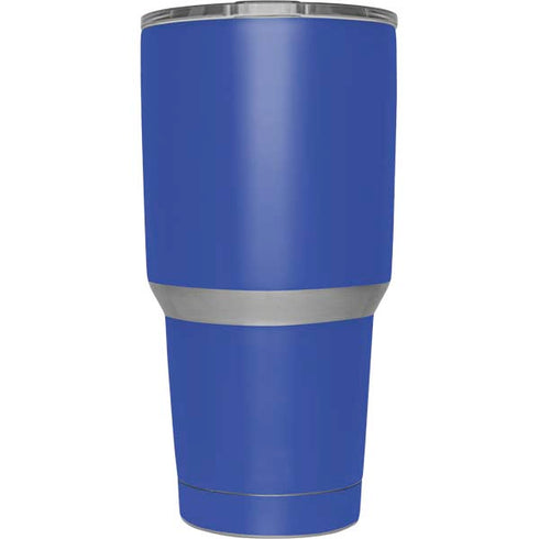 Blue Solid Yeti 30oz Rambler Tumbler Skin