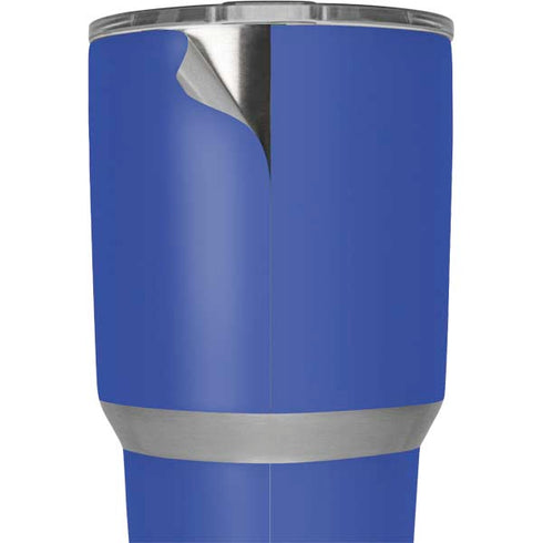 Blue Solid Yeti 30oz Rambler Tumbler Skin