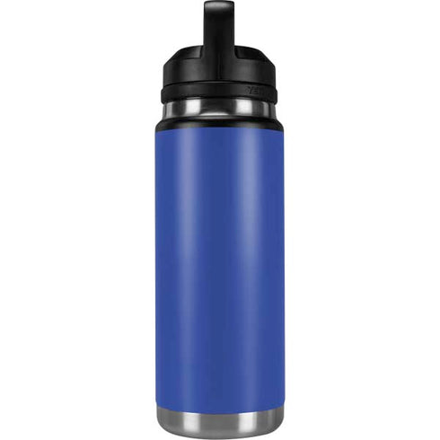 Blue Solid YETI Rambler 26oz Bottle Skin