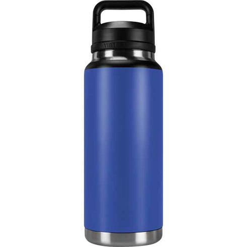 Blue Solid YETI Rambler 36oz Bottle Skin