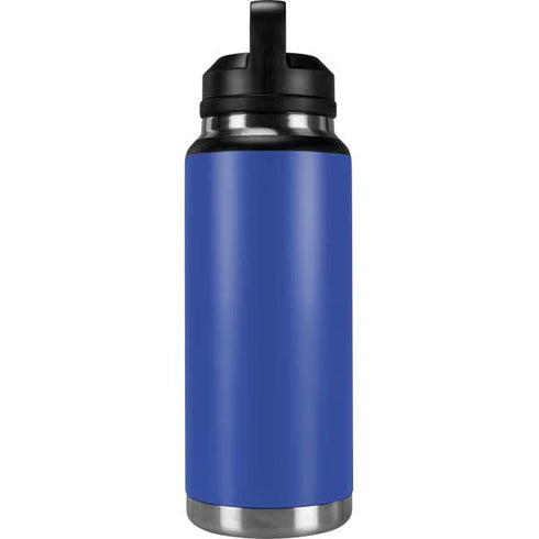 Blue Solid YETI Rambler 36oz Bottle Skin