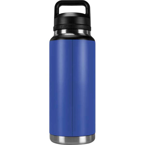 Blue Solid YETI Rambler 36oz Bottle Skin