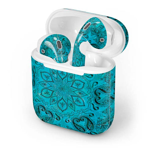 Blue Zen Ginseng Apple AirPods Skin