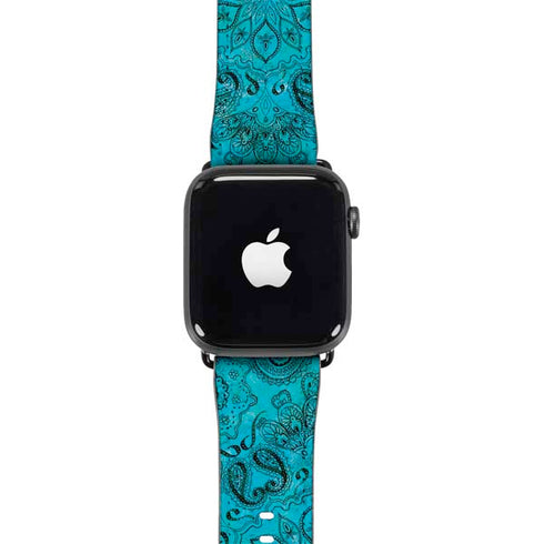 Blue Zen Ginseng Apple Watch Band 42-44mm