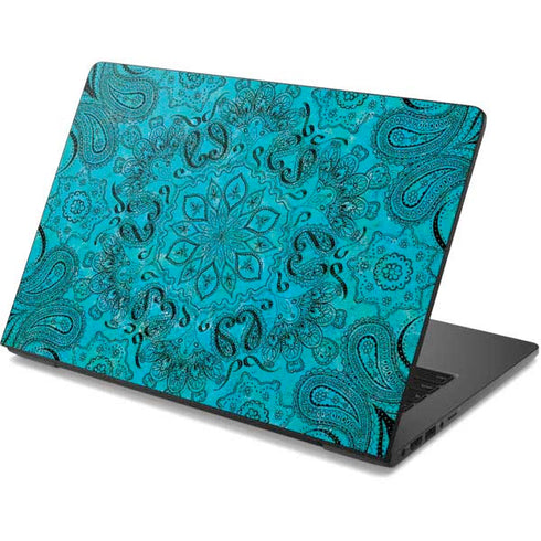 Blue Zen Ginseng Dell Chromebook Skin