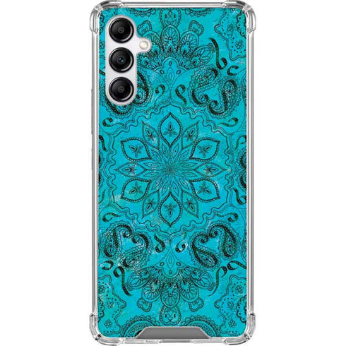 Blue Zen Ginseng Galaxy A14 5G Clear Case