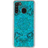 Blue Zen Ginseng Galaxy A21 Clear Case