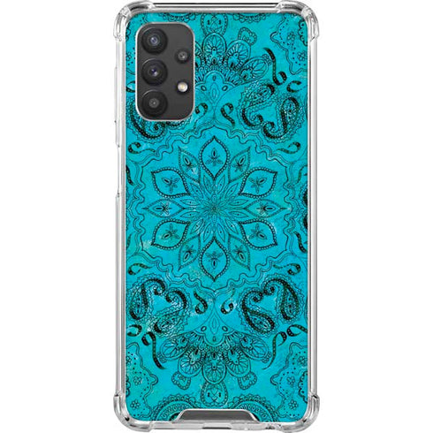 Blue Zen Ginseng Galaxy A32 5G Clear Case