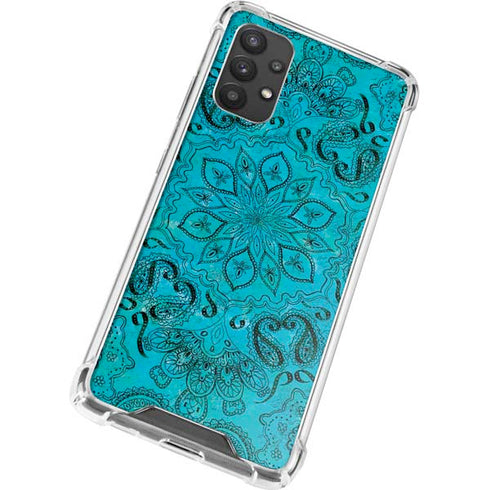 Blue Zen Ginseng Galaxy A32 5G Clear Case