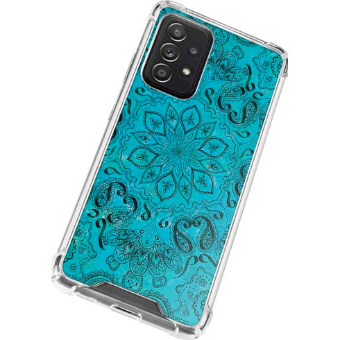 Blue Zen Ginseng Galaxy A52 5G Clear Case