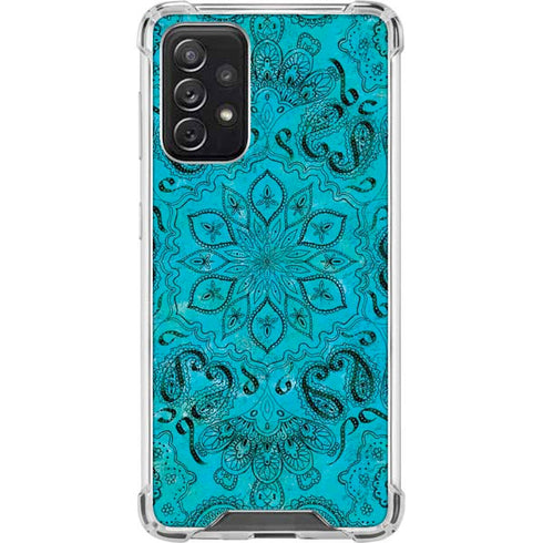 Blue Zen Ginseng Galaxy A72 5G Clear Case