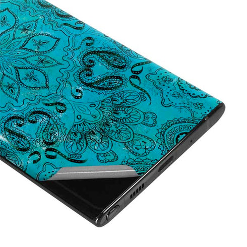 Blue Zen Ginseng Galaxy Note 10 Skin