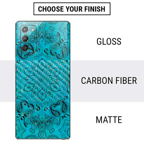 Blue Zen Ginseng Galaxy Note20 5G Skin