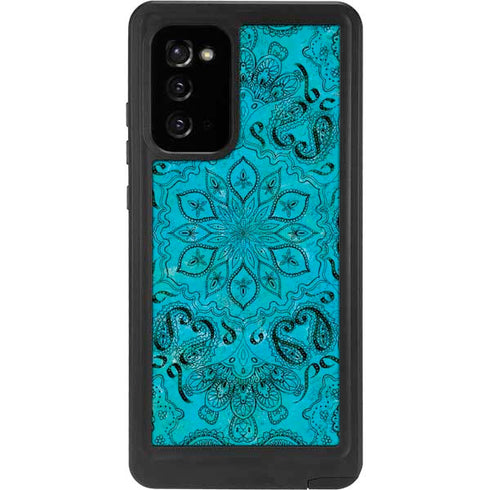 Blue Zen Ginseng Galaxy Note20 5G Waterproof Case