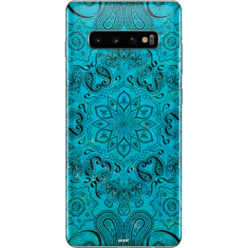Blue Zen Ginseng Galaxy S10 Plus Skin
