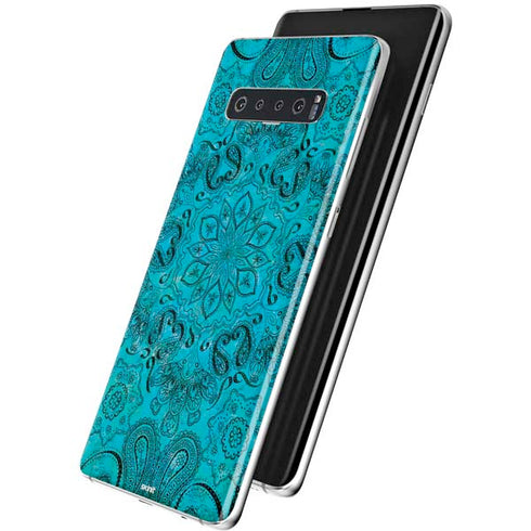 Blue Zen Ginseng Galaxy S10 Skin