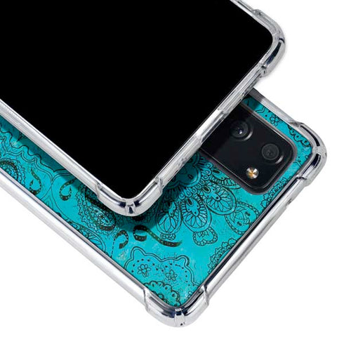 Blue Zen Ginseng Galaxy S20 FE Clear Case