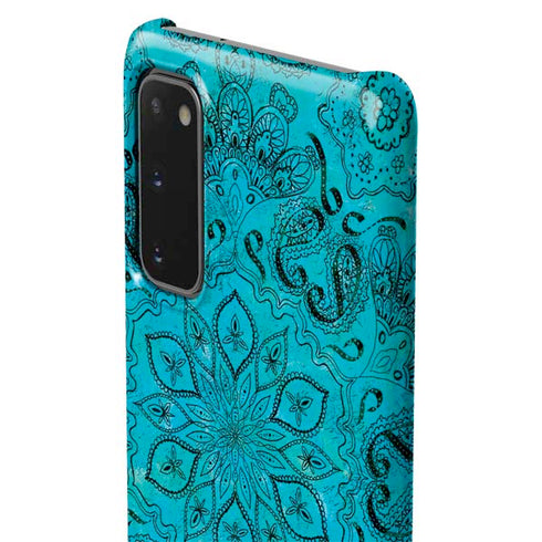 Blue Zen Ginseng Galaxy S20 Lite Case