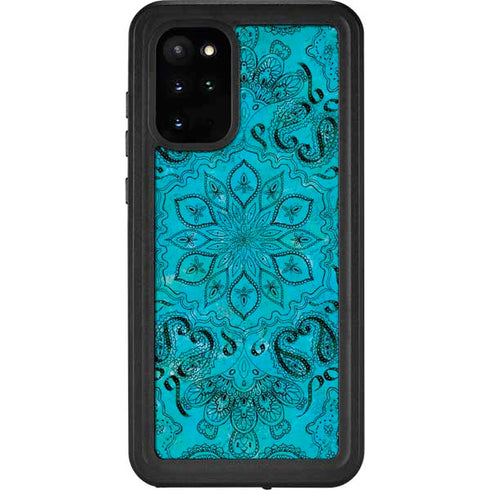 Blue Zen Ginseng Galaxy S20 Plus Waterproof Case