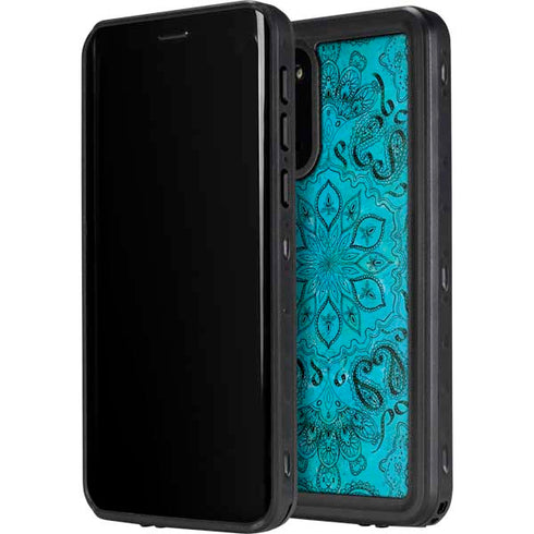 Blue Zen Ginseng Galaxy S20 Plus Waterproof Case