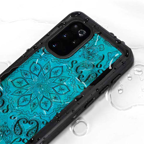 Blue Zen Ginseng Galaxy S20 Plus Waterproof Case