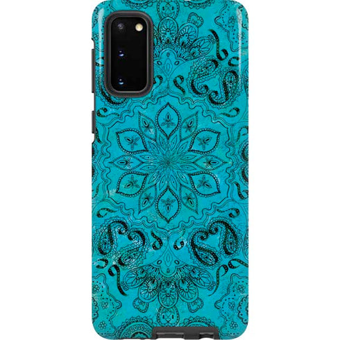 Blue Zen Ginseng Galaxy S20 Pro Case