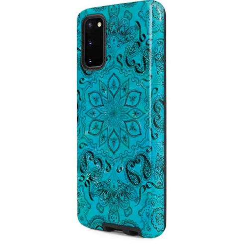 Blue Zen Ginseng Galaxy S20 Pro Case
