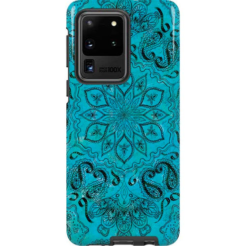 Blue Zen Ginseng Galaxy S20 Ultra 5G Pro Case