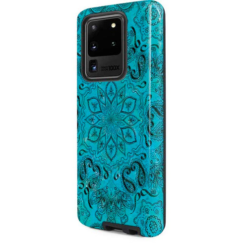 Blue Zen Ginseng Galaxy S20 Ultra 5G Pro Case