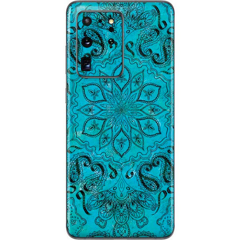Blue Zen Ginseng Galaxy S20 Ultra 5G Skin