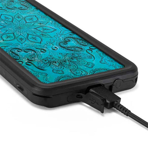 Blue Zen Ginseng Galaxy S20 Waterproof Case