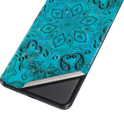 Blue Zen Ginseng Galaxy S21 5G Skin