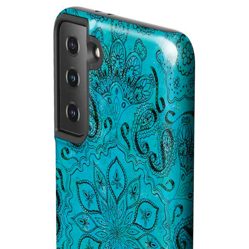 Blue Zen Ginseng Galaxy S21 Plus 5G Pro Case