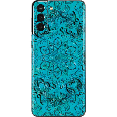 Blue Zen Ginseng Galaxy S21 Plus 5G Skin