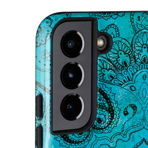 Blue Zen Ginseng Galaxy S22 Plus Pro Case