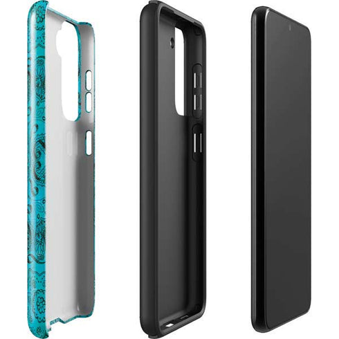 Blue Zen Ginseng Galaxy S22 Pro Case