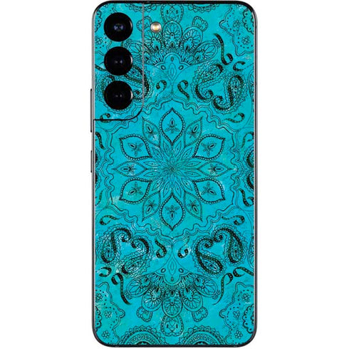Blue Zen Ginseng Galaxy S22 Skin