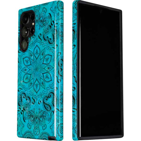 Blue Zen Ginseng Galaxy S22 Ultra Pro Case
