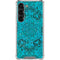 Blue Zen Ginseng Galaxy S23 Clear Case