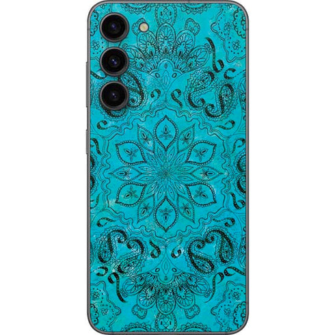 Blue Zen Ginseng Galaxy S23 Plus Skin