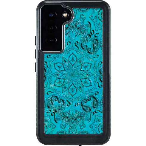 Blue Zen Ginseng Galaxy S23 Plus Waterproof Case
