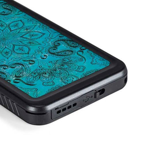 Blue Zen Ginseng Galaxy S23 Plus Waterproof Case