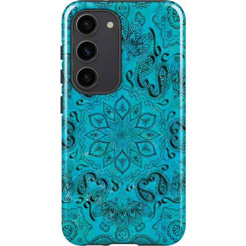 Blue Zen Ginseng Galaxy S23 Pro Case