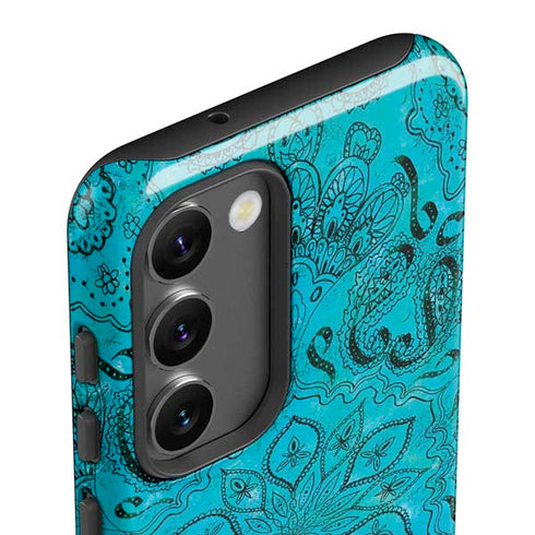 Blue Zen Ginseng Galaxy S23 Pro Case