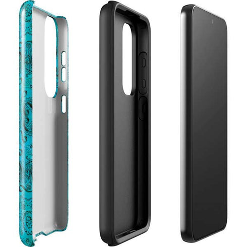 Blue Zen Ginseng Galaxy S23 Pro Case